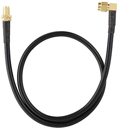 Cable Extensor SMA, Conector Hembra-Macho para Antenas UV-9R y UV-5R, Alambre de Cobre con Funda Protegida, Permite Reposicionar la Antena en Walkie Talkies