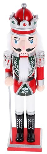 PRETYZOOM Cascanueces Figura De Navidad Cascanueces De Madera Soldado Rey Cascanueces Decoración Dulce Cascanueces Figuras Marioneta Juguete Coleccionable Decoración Navideña