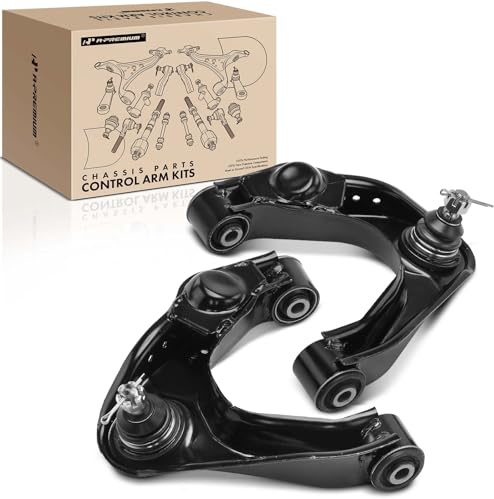 A-Premium 2 x Front Upper Control Arm, with Ball Joint & Bushing, Compatible with Nissan Frontier 1998-2004