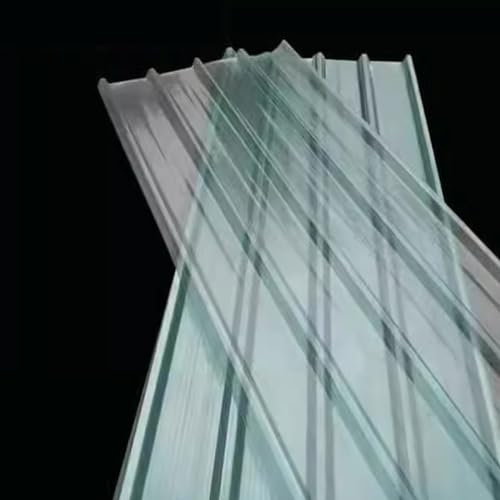 Corrugated Roofing Sheets,Roof Panels,1/3/4/5/7/10/13/16/20 Pcs Clear Roof Sheet,1.5mm Fiberglass Daylighting Panels,Mute Heat-Insulating Roofing Tiles,for Garage Shed (0.9x1.7m/35x67in,20 pcs)