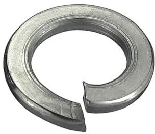 Rondelle Spezzate, Rondelle Elastiche a Spacco per Bloccaggio Viti e Dadi, Set Rondelle a Spacco Professionali e Resistenti, Rondelle Molla per Fissaggi Meccanici, Industriali(4,0x7,6-16pz.)