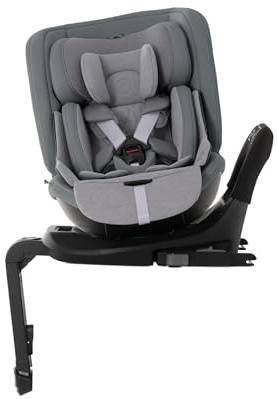 Silver Cross - Motion All Size 2 360 Autositz, Neugeborene bis 12 Jahre, Isofix-Autositz, 5-Punkt-Sicherheitsgurt, 360° drehbar, Glacier
