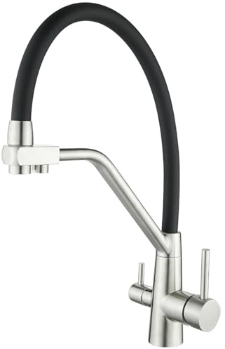 3 Way Kitchen Sink Tap for Filter Water Purifier, 3 in 1 Kitchen Sink Mixer