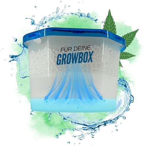 TronicXL 1 deumidificatore da 500 ml per Growbox Grower Grow accessori per la coltivazione di scatole, granuli, deumidificatore per ambienti