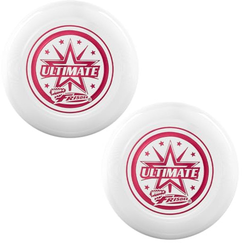 Wham-O Frisbee Oficial Ultimate Disco Volador de 175g, 27.31cm, Entrenamiento Profesional, para Competición y Diversión al Aire Libre -3 Pack