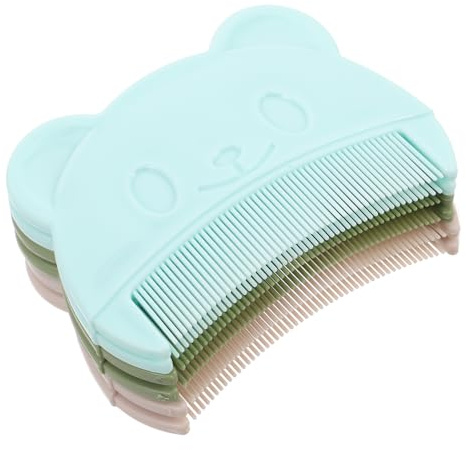 SAFIGLE 6pcs Comb Hair Comb Newborn Scalp Care Dandruff for Travel Lightweight for Cradle Cap Treatment