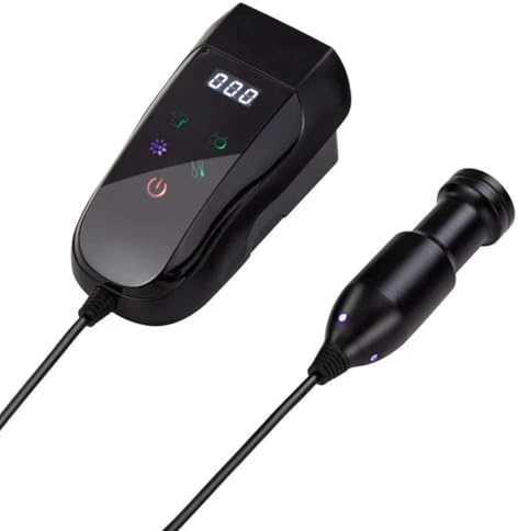 zenggp Tragbarer Ultraschallreiniger, 60 kHz Hochleistungs-Fleckenentfernung, Professionelles, Eintauchbares Haushaltsreinigungsgerät Zum Reinigen Von Zahnprothesen Brillen Und Schmuck(Black)