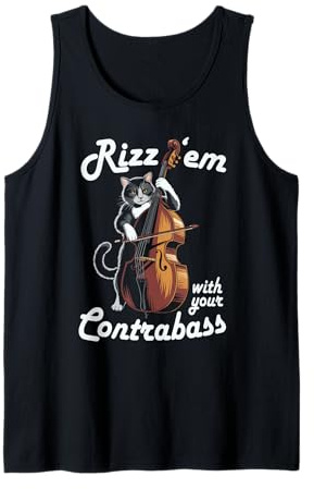 Violoncelle de contrebasse Classique pour Chaton Débardeur