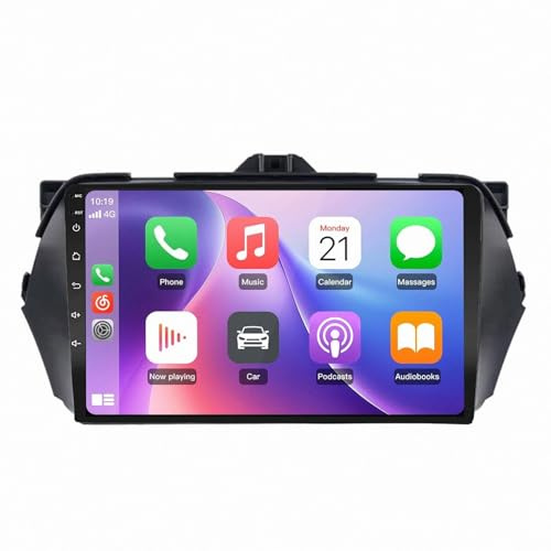 Autoradio Android per Renault Kwid 2015-2019 Ips Schermo Tattile Supporto Gps Navigatore Wireless Radio Carplay Android Auto Wifi Dab+ Bluetooth Dsp, 4 Nucleo 4G+64G