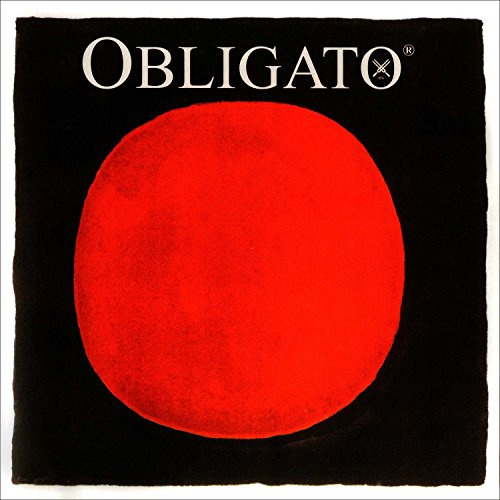 Pirastro Obligato Saitensatz für Violine (Größe M, mit goldfarbenem Kugelkopf E und Silber)