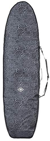Two Bare Feet Surfboard Travel Bag – Padded Board Cover with Shoulder Strap, Internal Pocket & Lockable Zippers (6'6'')