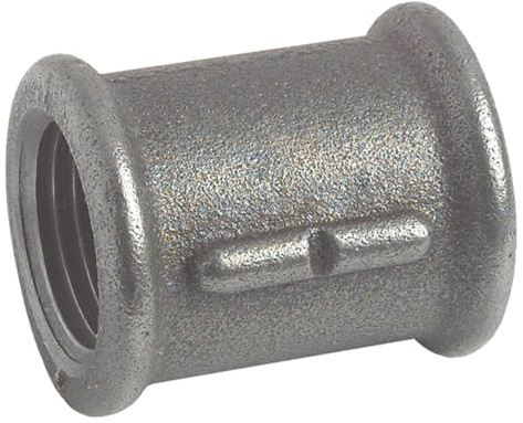 SOMATHERM FOR YOU, Manchon Fonte Galva Double Femelle 26/34 N° 270 - Raccord résistant à la corrosion, idéal pour changement de direction dans réseaux d'eau chaude/froide
