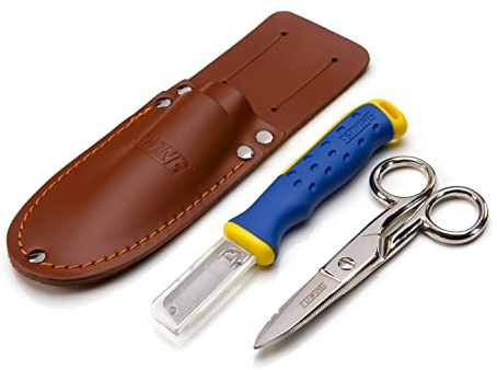 Estwing Cable Splicing Scissors and Knife Set