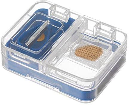 Cortador de Pastillas pequeñas - Cortador de Pastillas Splitter Crusher con Caja, Cortador para Pastillas de píldoras, Cajas de Corte para tabletas de Viaje, Cortador para medicamentos y