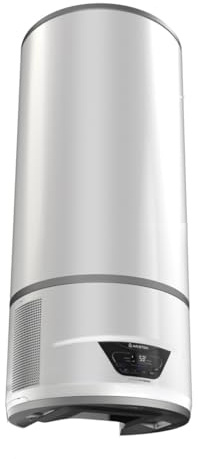 Ariston Lydos Hybrid Wifi 100L, Chauffe-Eau Thermodynamique Mural, Classe A, COP 1.89, Air Ambiant, 50% d'Économie d'Énergie, Prêt-à-Poser, Installation en France