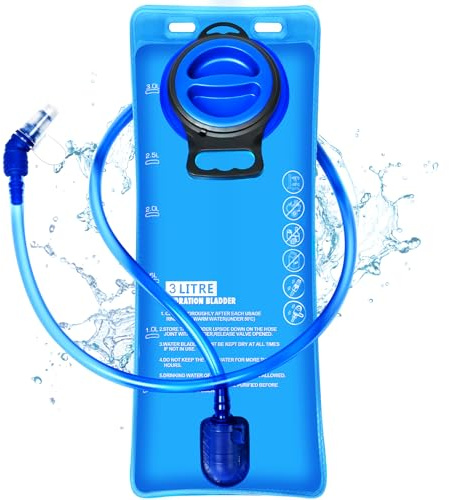Arcwind Poche d'hydratation, 1,5 L 2 L 3 L, sans BPA, réservoir d'eau étanche à grande ouverture, sac de stockage d'eau pour sac à dos militaire, idéal pour le cyclisme, la randonnée, le camping et la