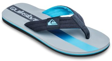 Quiksilver Molokai Layback Sandales pour homme Quarry Holmes, 43 EU, Quarry Holmes, 43 EU
