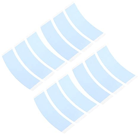 VICASKY 36 cintas de gel para pelucas, cinta adhesiva de doble cara para extensiones de cabello, resistente al agua e invisible para fijar postizos, adecuada para uso