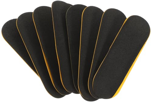 WHAMVOX Fingerboard Grip Tape Foam 10 Pack Non Slip Adhesive Pads for Finger Skateboards 3.86 X 1.30 X 0.04 in Easy to Apply Replacement Stickers for Better Control