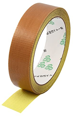 5.4 Yards 1 Roll High Temperature Resistant PTFE Tape,1 Inch(W) X 196 Inches(L) Coated Fiberglass Adhesive fabric Tapes for Vacuum Sealer, Hand Impulse Sealers, Heat Sealing Food Packaging Machine