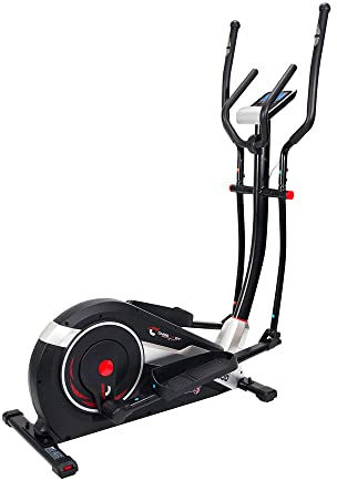 Christopeit Sport Ergomètre AX 8000 Noir – Résistance de pédalage à 24 niveaux – Poids max. 150 kg – Système de freinage magnétique 8 kg