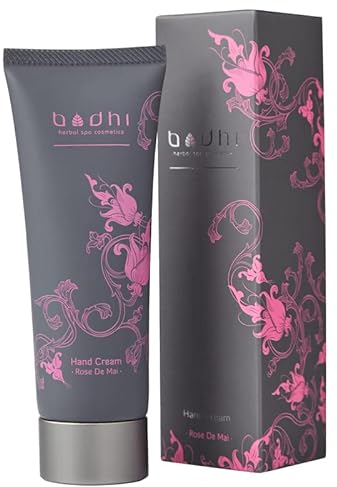 BODHI® Natürliche Handcreme ROSE 50ml / für Frauen/für trockene Hände/nährend und Anti-Aging/Bio&Vegan