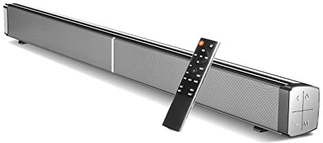 THREMA Barre de Son avec Caisson de Basses intégré, Mini Barres de Son pour téléviseur avec Caisson de Basses intégré, Barre de Son TV Filaire et sans Fil Bluetooth 5.0, Compatible Assistant Vocal