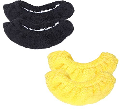 KOMBIUDA 2paare Mädchen Skater Kufen Schoner Elastische Wasserabsorbierende Blades Covers Schützt Kufen Beschädigungen Für Mädchen-eislaufen