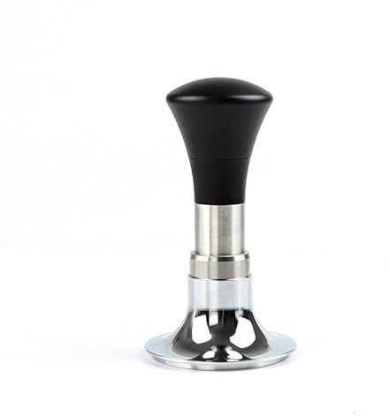 CAPFEI Kaffee Tamper 54mm【24lb~35lbs Self-Adjustable with Sound Feedback】- Kaffeespender-Stampfer - Barista Espresso Tamper mit kalibrierter Federbelastung für Sage/Breville