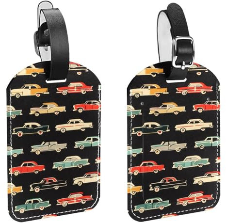 Gepäckanhänger fürs Auto, Gepäckanhänger, Koffer-ID-Tags, Handtaschenanhänger, Gepäckanhänger, Kofferanhänger, 2 Stück