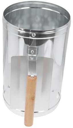 Parliky Bbq Carbon Barrel for Outdoor Grilling Starter Burning Barrel Wood Chips for Camping and Bbq Charcoal Grill Use