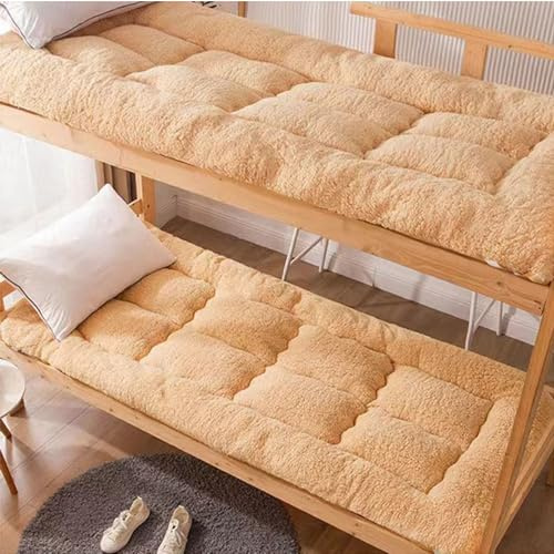 Extra tjock japansk futonmadrass vikbar andningsbar sovkudde för barn och vuxna bärbart sovrumsstöd 60 x 100 cm bekväm och mångsidig sömnlösning