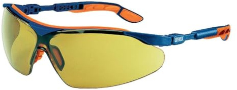 Uvex 1030020428 Schutzbrille Supravision Sapphire - Getönt/Blau-Orange