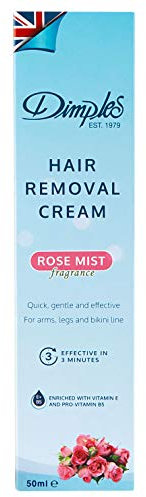 Dimples Hair Removal Cream Rose Mist, 50 ml