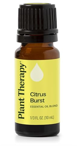 Plant Therapy Citrus Burst Synergy Essential Oil Blend 10 mL (1/3 oz) 100% Pure, Undiluted, Therapeutic Grade