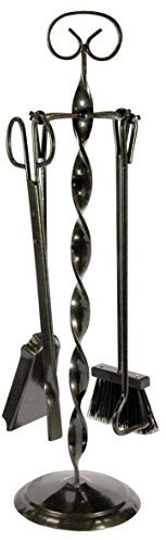 Desconocido 9310R149 - Soporte de Hierro para Cuatro Accesorios de Chimenea