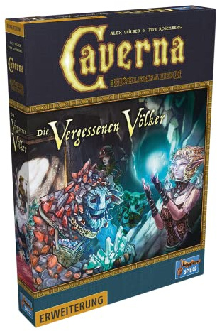 Lookout, Caverna – Die vergessenen Völker, Erweiterung, Expertenspiel, Brettspiel, 1-7 Spieler, Ab 12+ Jahren, 30 Minuten je Spieler, Deutsch