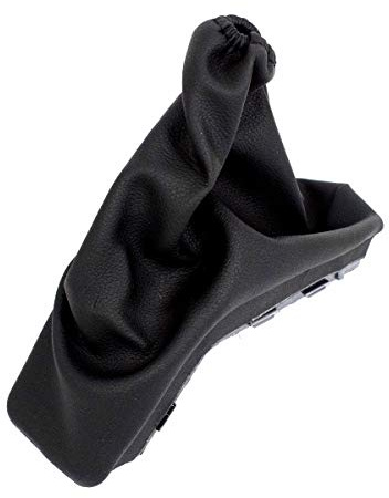 1x Handbremssack Manschette Handbremse Schwarz Leder
