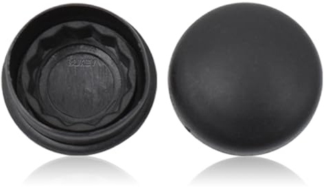 XUKEY 2 Piezas Tapa de La Tuerca del Brazo del Limpiaparabrisas para VW Golf Polo, 1J0955205A Tapón de Rosca para Coche para Brazo del Limpiaparabrisas para Audi A1 A3 A6, Cubrir para Seat Skoda