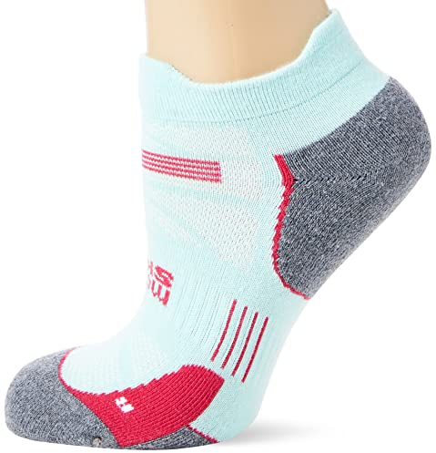 Hilly, Med Cushioning, Aquamarine/Grey Marl, S
