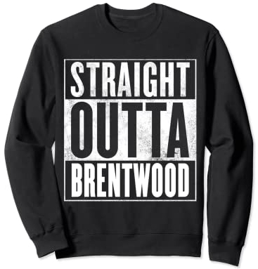 Brentwood – Bois de braisier d'outte droit Sweatshirt