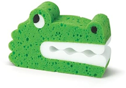 Genuine Fred Bath Biters, Children's Bath Sponge, Crocodile