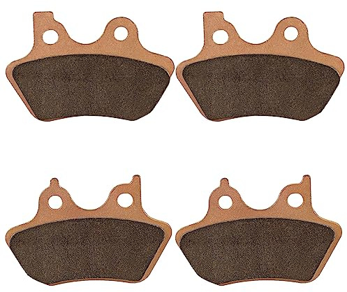 Front & Rear Brake Pads for Harley Davidson Softail FLSTCI FLSTC Heritage Classic/i 2000 2001 2002 2003 2004 2005 2006 2007