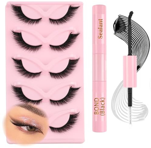 Parriparri Ciglia Foxy con collaLashes Kit Angelo Winged Cat Eye lashes