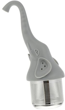 LABRIMP Tea Elephant Shape Tea Strainer Stainless Steel Mesh Strainer Filter for Loose Leaf Infuser Travel Steeper