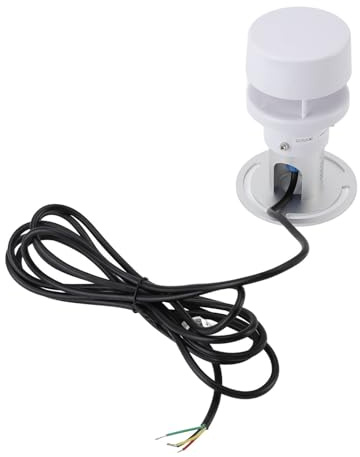 Multifunction Weather Environment Sensor, 5 in 1 Professional Weather Environment Meter with Temperature Humidity Pressure for RS485