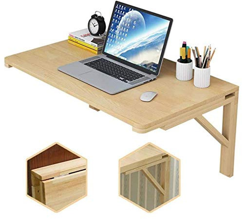 ZXXDSMYF Wandklapptisch, Wandklapptisch, Küchen-Esstisch, Kindertisch, Schwebender Tisch für Küche/Schlafzimmer/Arbeitszimmer,100x60cm/39x24in