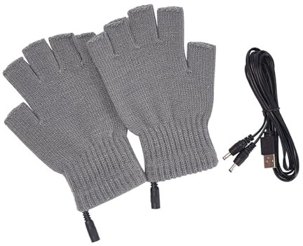 Red Velvet Gloves Winter Mesh Gloves Women'S Knitted Plus Velvet Thickened Autumn And Winter Warm Pattern Gloves (Adult Gloves) Red Latex Gloves (Grey, One Size)