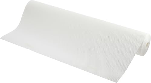 GTV - 1 Rolle 48cm x 300cm Antirutschmatte Schubladenmatte Küchenschrankmatte Einlegematte Rutschhemmende Noppenmatte Kunststoff Schubladeneinlage Kühlschrank matten