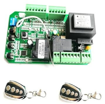 Motor de puerta corrediza, Unidad de Control de Motor de abridor de puerta corredera de uso amplio, placa de circuito controlador PCB, placa de tarjeta electrónica PY600ACL SL1500AC para motor de puer